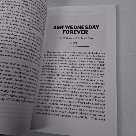 Cleveland Ohio Historical Book Lot of 3 Greatest Disasters World War I Cle Past - Picture 9 of 16